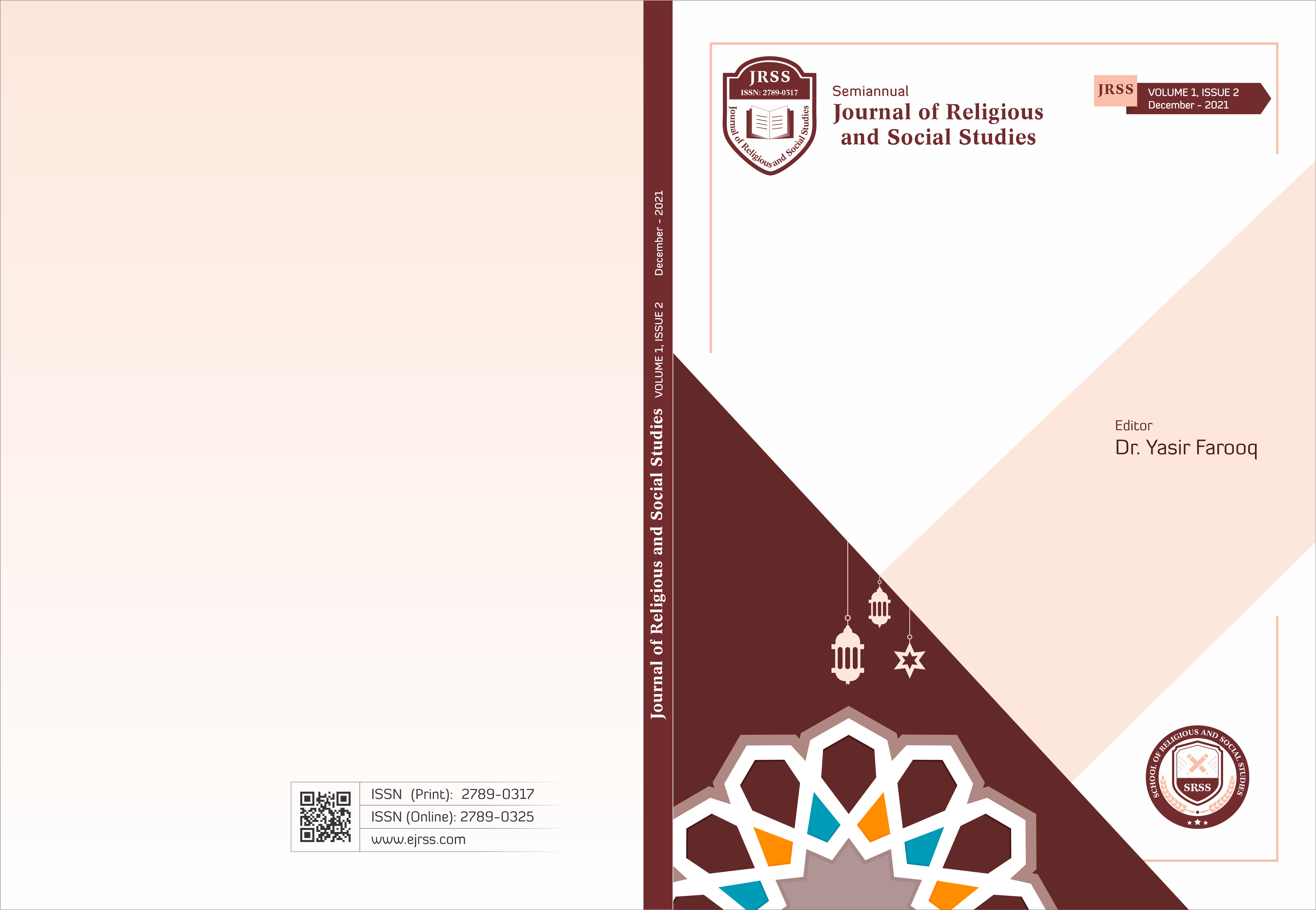 View Vol. 1 No. 02 Jul-Dec (2021): Journal of Religious and Social Studies-JRSS